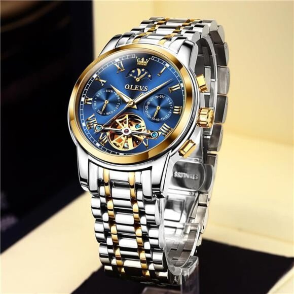 Luxury Watches for Techies: The Re-Emergence of Automatic  Automatic Mechanical Stainless Steel Men\'s Wrist Watches Luxury Expensive Watch